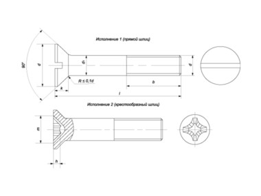 Винт ГОСТ 17475-80