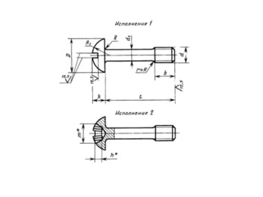 Винт ГОСТ 10341-80