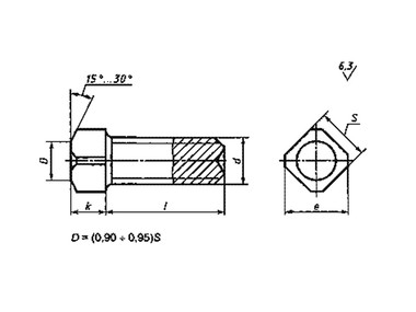 Винт ГОСТ 1485-84
