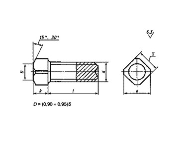 Винт ГОСТ 1486-84
